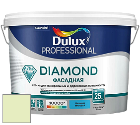 Краска DULUX LUXIUM DIAMOND ФАСАДНАЯ матовая краска цвет 10GY 83/200 