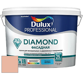 Краска DULUX LUXIUM DIAMOND ФАСАДНАЯ матовая краска цвет 60YR 59/241 
