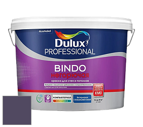 Краска DULUX LUXIUM BINDO НЕГОРЮЧАЯ 9л глубокоматовая краска цвет 23RB 10/134 Grape Cocktail