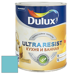 Краска DULUX LUXIUM ULTRA RESIST КУХНЯ И ВАННАЯ полуматовая ультрастойкая краска цвет 18BG 47/282 Javan dawn 2