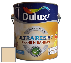 Краска DULUX LUXIUM ULTRA RESIST КУХНЯ И ВАННАЯ матовая ультрастойкая краска цвет 30YY 67/194 