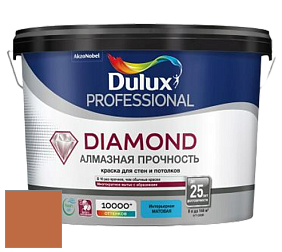 Краска DULUX LUXIUM DIAMOND MATT матовая краска цвет 60YR 24/439 Peking Orange