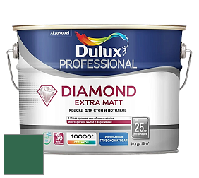 Краска DULUX LUXIUM DIAMOND EXTRA MATT глубокоматовая краска цвет NCS S 5040-G 