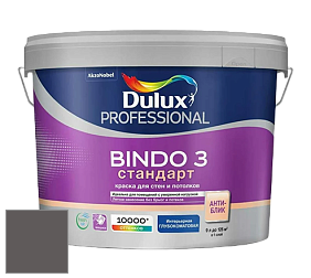 Краска DULUX LUXIUM BINDO 3 Стандарт глубокоматовая краска цвет NCS S 7502-R 