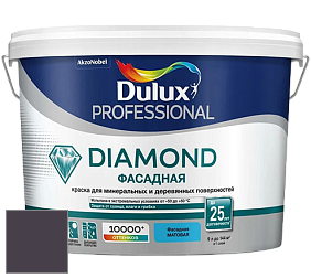 Краска DULUX LUXIUM DIAMOND ФАСАДНАЯ матовая краска цвет NCS S 8010-R50B 