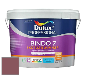 Краска DULUX LUXIUM BINDO 7 Экстрапрочная матовая краска цвет 90RR 14/239 