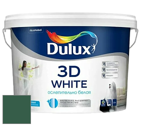 Краска DULUX LUXIUM 3D WHITE матовая краска цвет NCS S 6030-G 