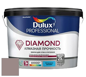 Краска DULUX LUXIUM DIAMOND MATT матовая краска цвет 10YR 28/072 Pictured Rocks