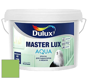 Краска DULUX LUXIUM MASTER LUX AQUA полуглянцевая краска цвет 30GY 46/469 