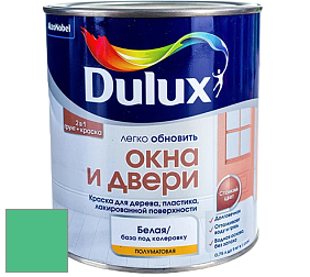 Краска DULUX LUXIUM ОКНА И ДВЕРИ полуматовая краска цвет NCS S 1060-G 