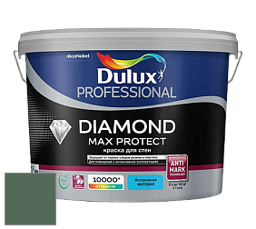 Краска DULUX LUXIUM DIAMOND MAX PROTECT матовая краска цвет NCS S 6020-G10Y 