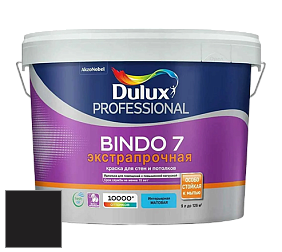 Краска DULUX LUXIUM BINDO 7 Экстрапрочная матовая краска цвет RAL 8022 