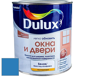 Краска DULUX LUXIUM ОКНА И ДВЕРИ полуматовая краска цвет 22BB 19/397 