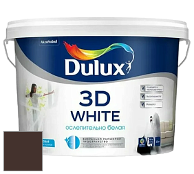 Краска DULUX LUXIUM 3D WHITE матовая краска цвет RAL 8017 