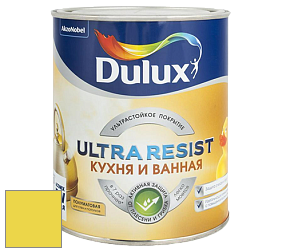 Краска DULUX LUXIUM ULTRA RESIST КУХНЯ И ВАННАЯ полуматовая ультрастойкая краска цвет 60YY 67/626 Spring breeze 2
