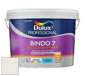 Краска DULUX LUXIUM BINDO 7 Экстрапрочная матовая краска цвет 30YY 82/039 Tranquil Mist