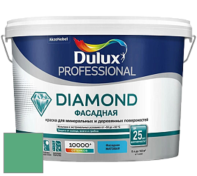 Краска DULUX LUXIUM DIAMOND ФАСАДНАЯ матовая краска цвет NCS S 2050-G 