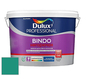 Краска DULUX LUXIUM BINDO НЕГОРЮЧАЯ 9л глубокоматовая краска цвет NCS S 3050-B80G 