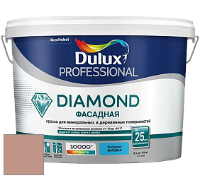 Краска DULUX LUXIUM DIAMOND ФАСАДНАЯ матовая краска цвет NCS S 3020-Y70R 