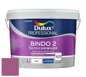 Краска DULUX LUXIUM BINDO 2 глубокоматовая краска цвет 10RR 18/350 Flowerbox Pink