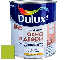 Краска DULUX LUXIUM ОКНА И ДВЕРИ полуматовая краска цвет 94YY 46/629 