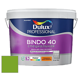 Краска DULUX LUXIUM BINDO 40 Специальная полуглянцевая краска цвет 21GY 30/617 