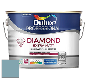 Краска DULUX LUXIUM DIAMOND EXTRA MATT глубокоматовая краска цвет NCS S 3020-B10G 
