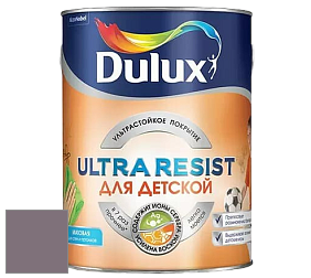 Краска DULUX LUXIUM ULTRA RESIST ДЛЯ ДЕТСКОЙ ультрастойкая матовая краска цвет 30RR 19/068 