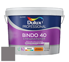 Краска DULUX LUXIUM BINDO 40 Специальная полуглянцевая краска цвет 30RR 22/031 Wet Granite