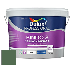 Краска DULUX LUXIUM BINDO 2 глубокоматовая краска цвет 70GY 14/187 Jade Green