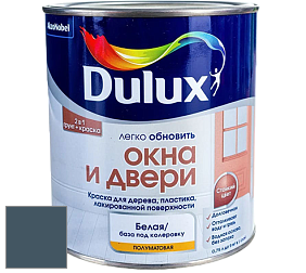 Краска DULUX LUXIUM ОКНА И ДВЕРИ полуматовая краска цвет 90BG 08/112 